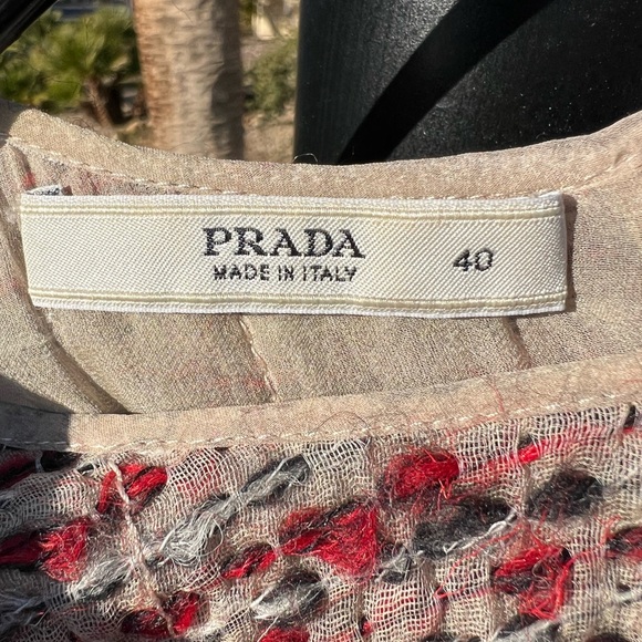 Prada Silk/Wool Dress - Picture 9 of 16